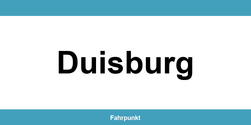 Führerscheinstelle Duisburg – Termin online und Öffnungszeiten
