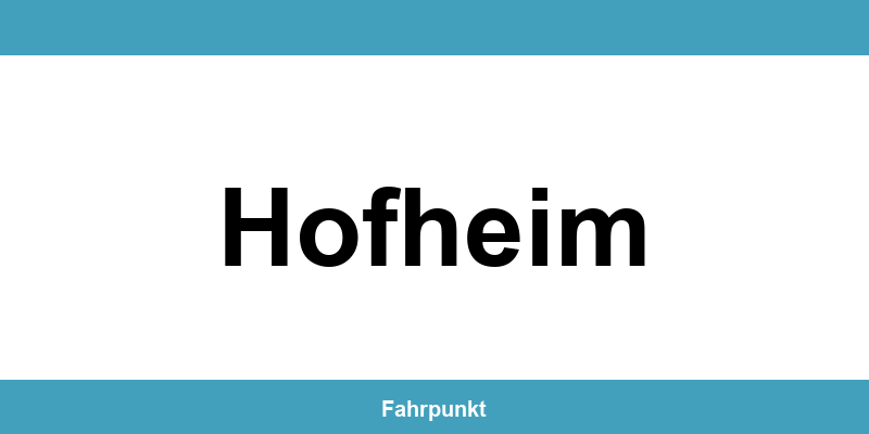 Führerscheinstelle Hofheim – Termin online und Öffnungszeiten