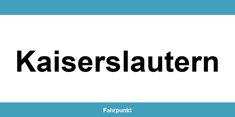 Führerscheinstelle Kaiserslautern – Termin online und Öffnungszeiten