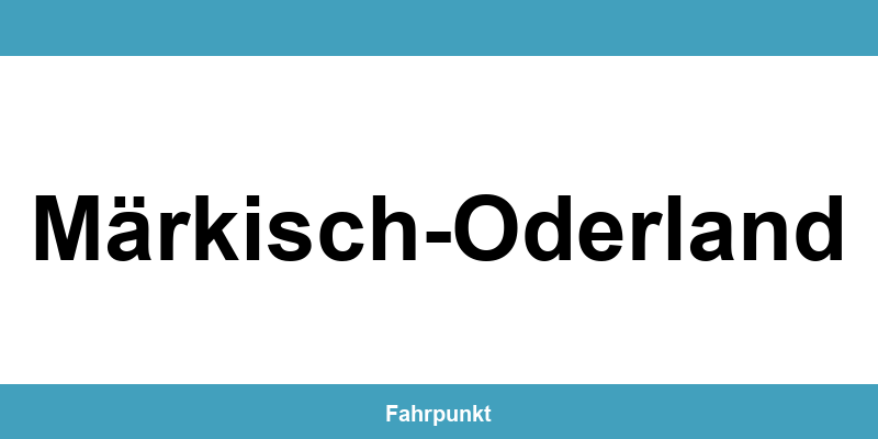 Führerscheinstelle Märkisch-Oderland – Termin online und Öffnungszeiten