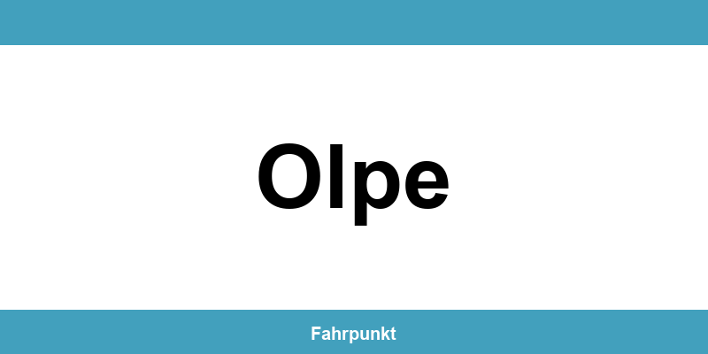 Führerscheinstelle Olpe – Termin online und Öffnungszeiten