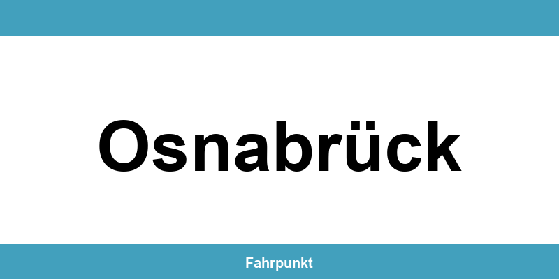 Führerscheinstelle Osnabrück – Termin online und Öffnungszeiten