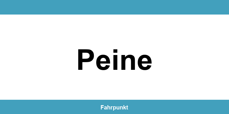 Führerscheinstelle Peine – Termin online und Öffnungszeiten