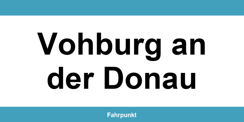 Führerscheinstelle Vohburg an der Donau – Termin online und Öffnungszeiten