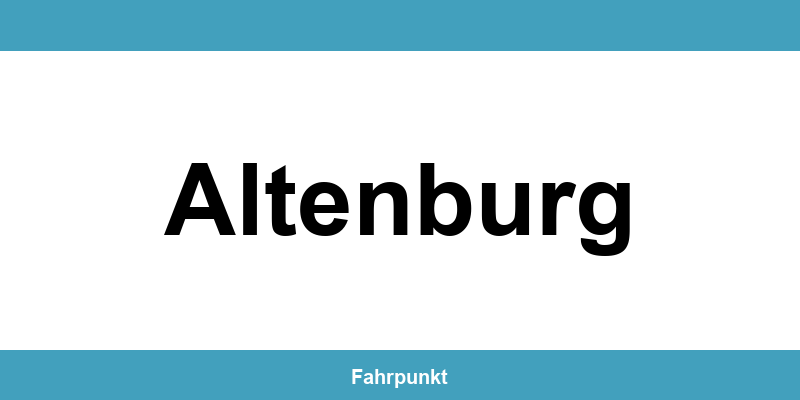 Führerscheinstelle Altenburg – Termin online und Öffnungszeiten
