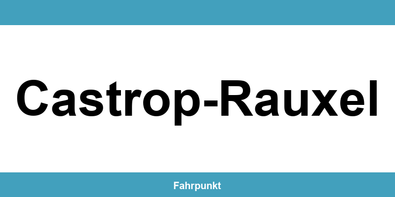 Führerscheinstelle Castrop-Rauxel – Termin online und Öffnungszeiten
