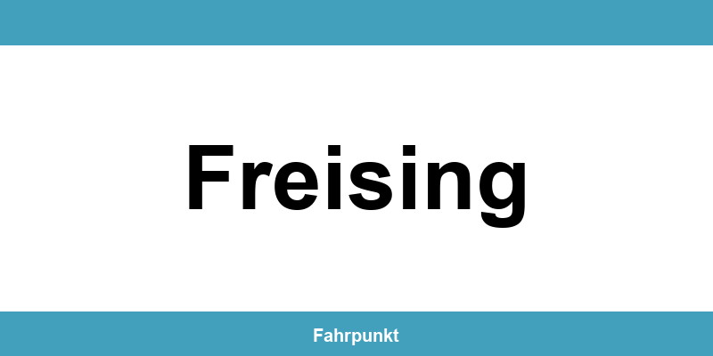 Führerscheinstelle Freising – Termin online und Öffnungszeiten