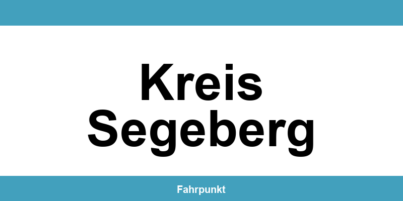 Führerscheinstelle Kreis Segeberg – Termin online und Öffnungszeiten