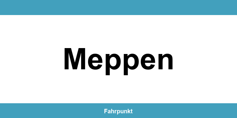Führerscheinstelle Meppen – Termin online und Öffnungszeiten