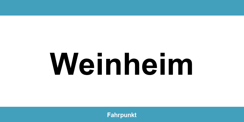 Führerscheinstelle Weinheim – Termin online und Öffnungszeiten