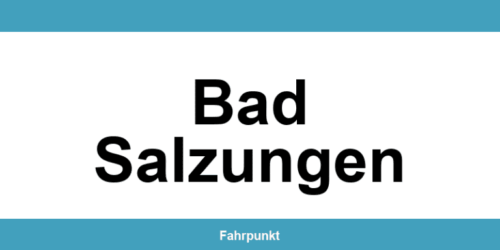 Führerscheinstelle Bad Salzungen – Termin online und Öffnungszeiten