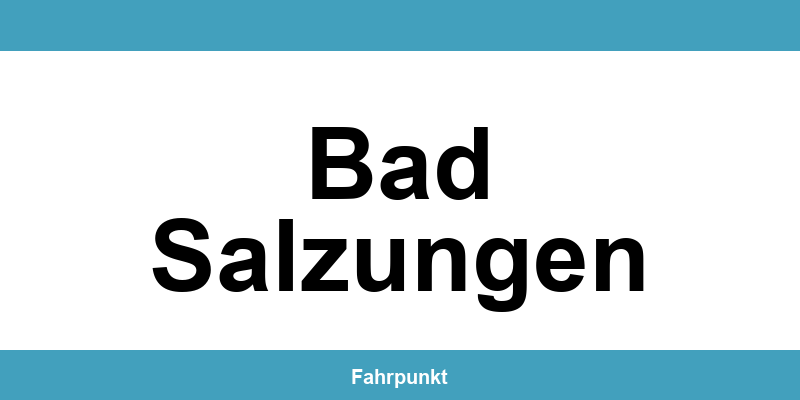 Führerscheinstelle Bad Salzungen – Termin online und Öffnungszeiten