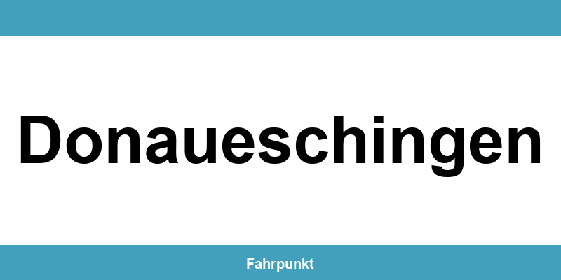 Führerscheinstelle Donaueschingen – Termin online und Öffnungszeiten