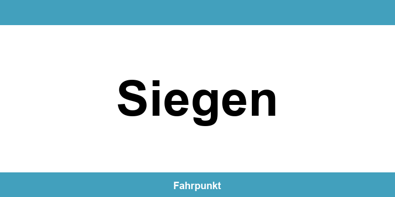Führerscheinstelle Siegen – Termin online und Öffnungszeiten