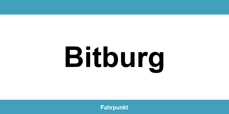 Führerscheinstelle Bitburg – Termin online und Öffnungszeiten