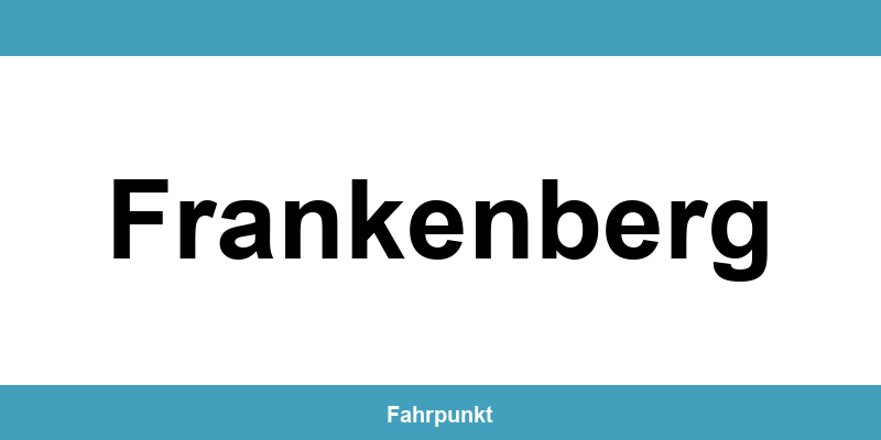 Führerscheinstelle Frankenberg – Termin online und Öffnungszeiten