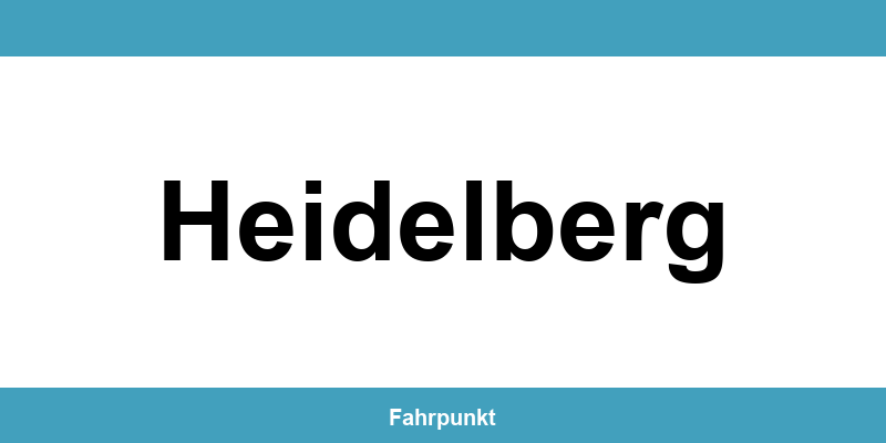 Führerscheinstelle Heidelberg – Termin online und Öffnungszeiten