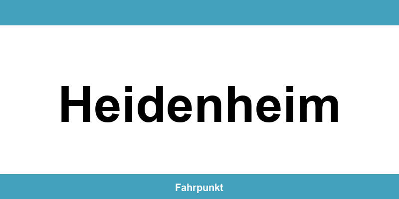 Führerscheinstelle Heidenheim – Termin online und Öffnungszeiten