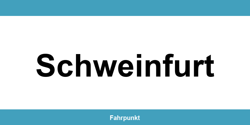 Führerscheinstelle Schweinfurt – Termin online und Öffnungszeiten