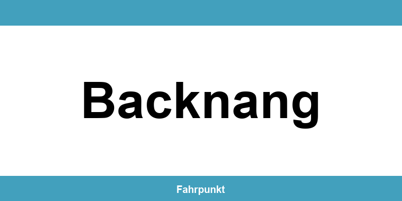 Führerscheinstelle Backnang – Termin online und Öffnungszeiten