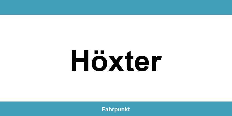 Führerscheinstelle Höxter – Termin online und Öffnungszeiten
