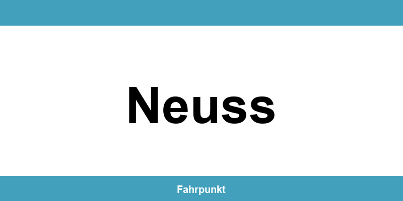 Führerscheinstelle Neuss – Termin online und Öffnungszeiten