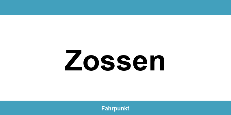 Führerscheinstelle Zossen – Termin online und Öffnungszeiten
